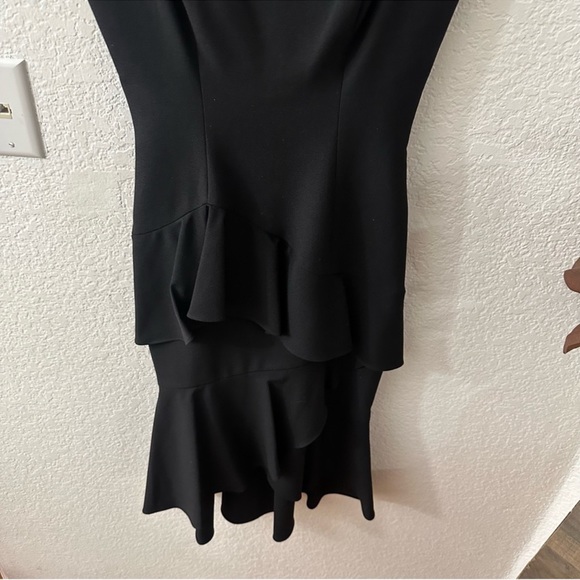 New Black Halo Barbados Slip Dress Ruffle Hem Black dress
size 0 - Picture 9 of 11